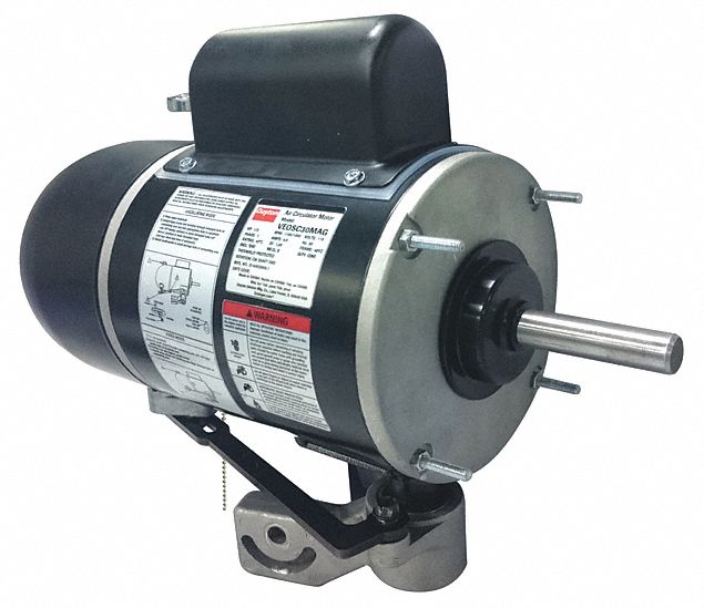 DAYTON Oscillating Fan Motor, 1/4 HP, Permanent Split Capacitor
