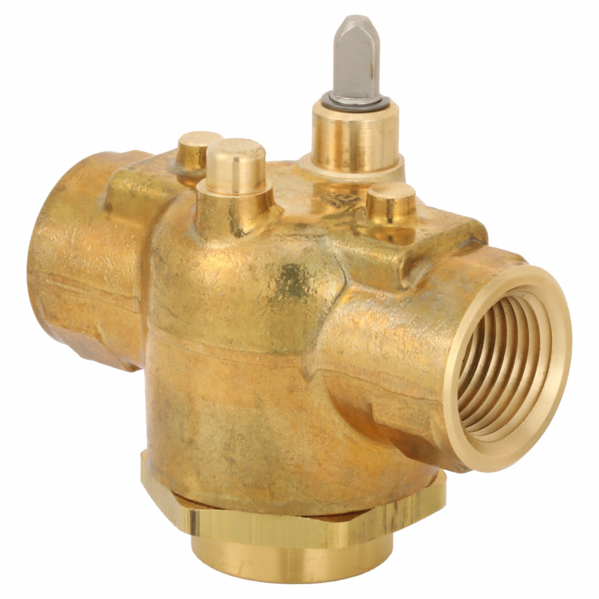 1 Cv Flow Rate, 3Way, Hydronic Globe Valve 41P348JM3221 Grainger