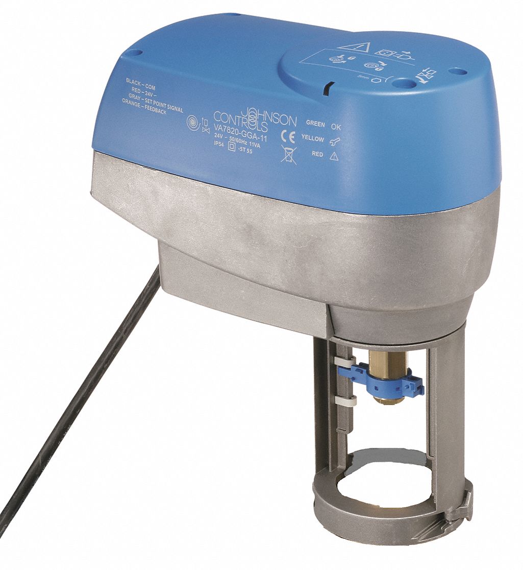 JOHNSON CONTROLS, Electric Globe Valve Actuator, VG7000, Electric Globe