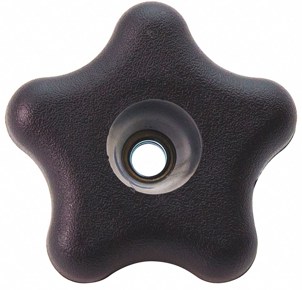 HUSQVARNA, Knob, Handle, Plastic, Star, Black, Knob, Handle, Plastic