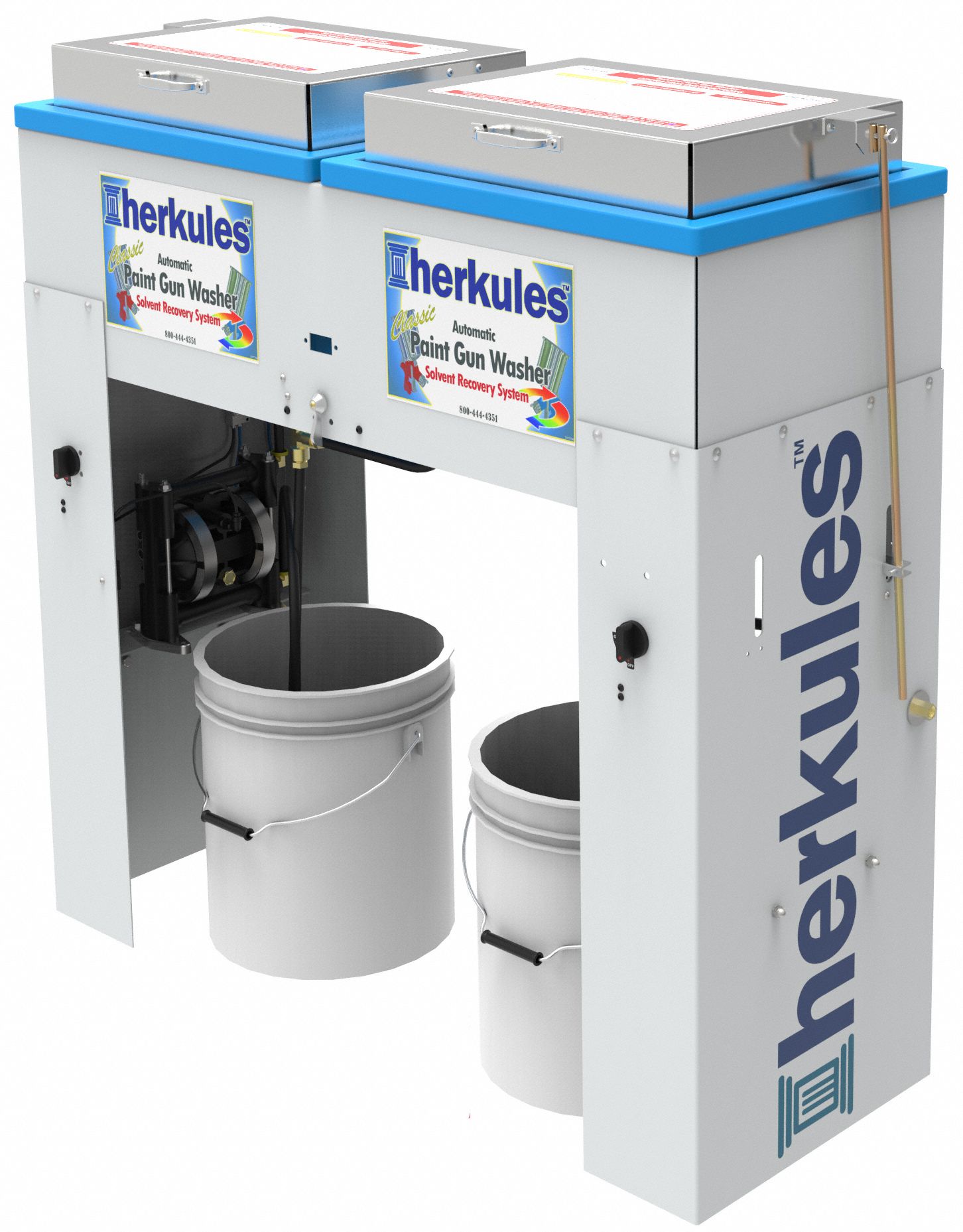HERKULES Automatic Paint Gun Washer 5 gal Tank Capacity, 20 1/2 in