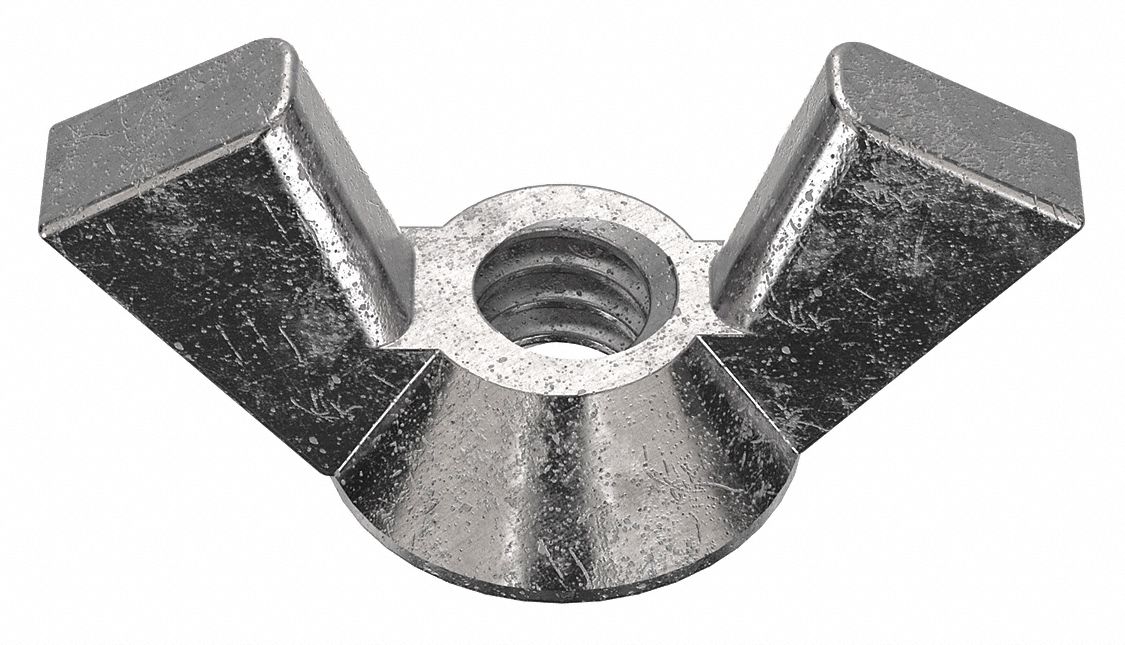 1024 Thread Size, Stainless Steel, Wing Nut 41VA66U55810.019.0001