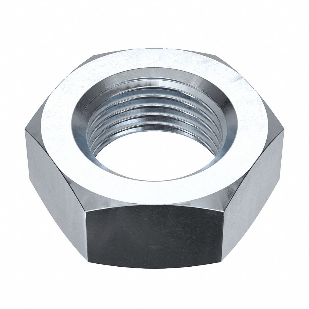 5/8"18 Thread, 15/16 in Hex Wd, Jam Nut 41VL08U11380.062.0001