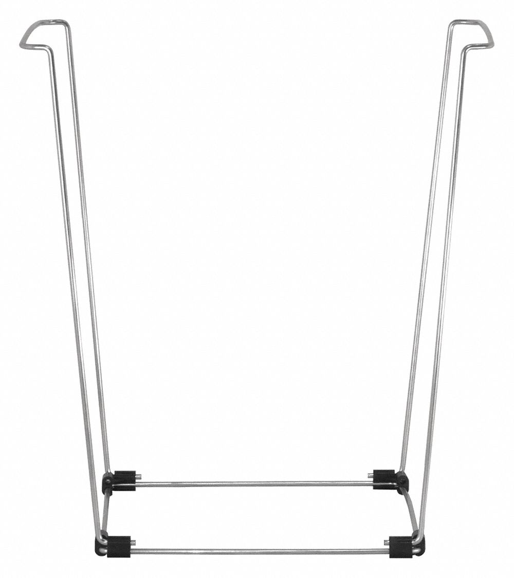 BAG BUDDY Bag Holder, 14" Width, 23" Height, 16" Length, For Use With