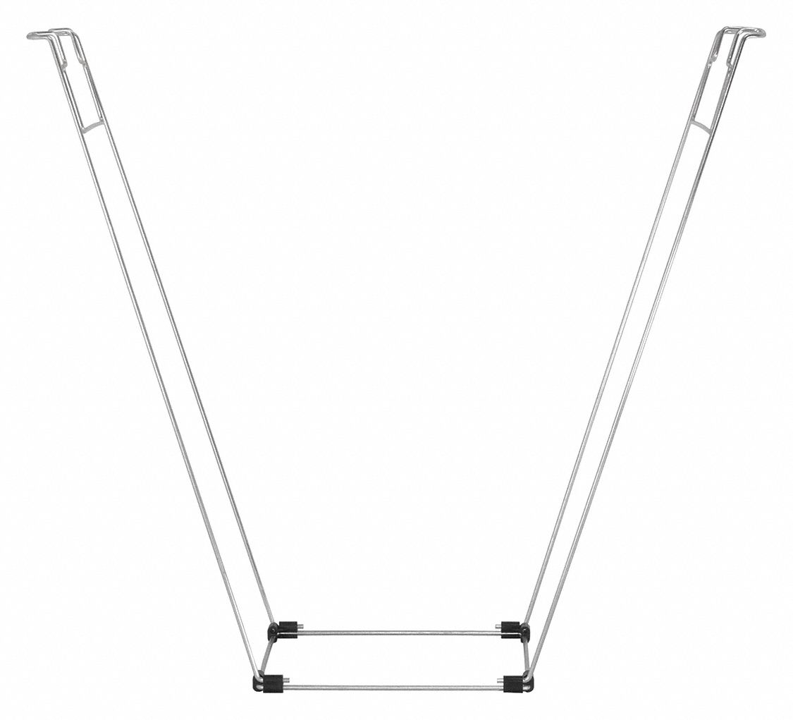 BAG BUDDY, For Use With 55 gal Contractor Bag or 30 gal Kraft Paper