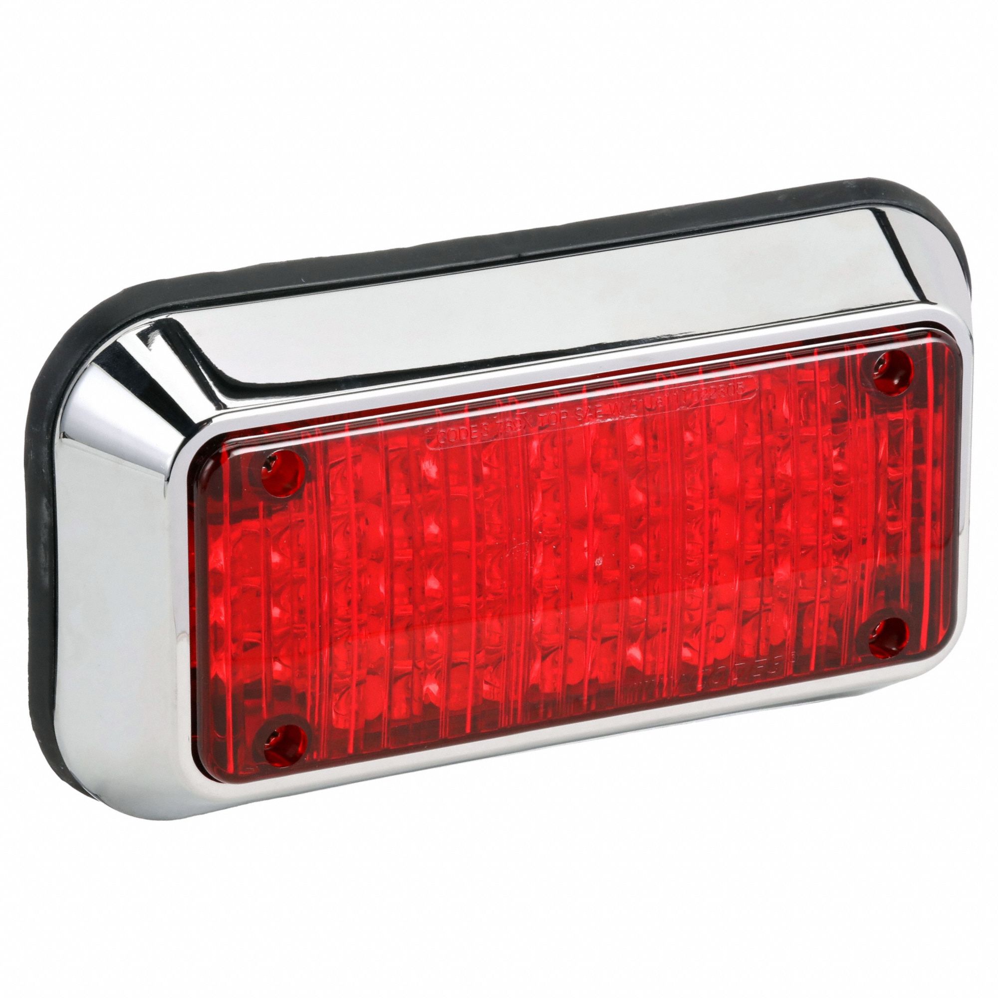 CODE 3, Emergency Vehicle Perimeter Light, Red, Perimeter Light 421G1945BZR Grainger