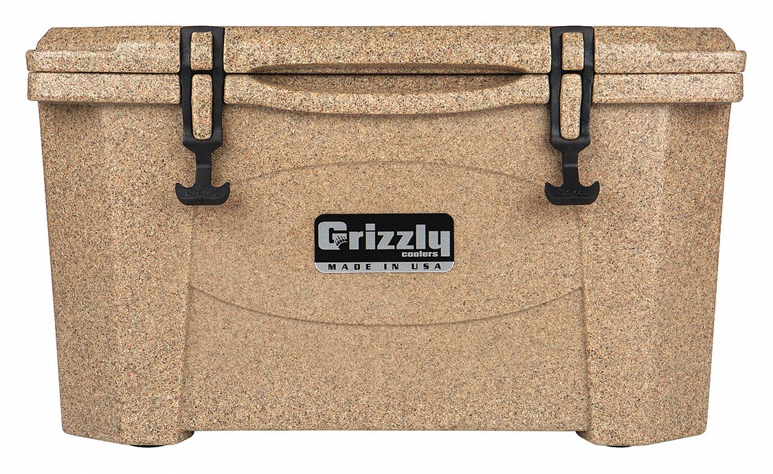 GRIZZLY COOLERS, 40 qt Cooler Capacity, 25 1/2 in Exterior Lg, Marine