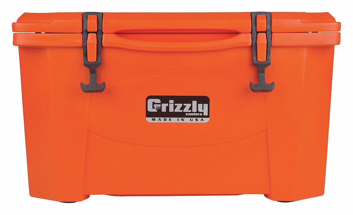 GRIZZLY COOLERS Plastic, 40.0 qt, Marine Chest Cooler, Up to 4 days Ice