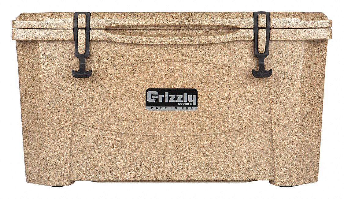 GRIZZLY COOLERS, 60 qt Cooler Capacity, 30 1/2 in Exterior Lg, Marine