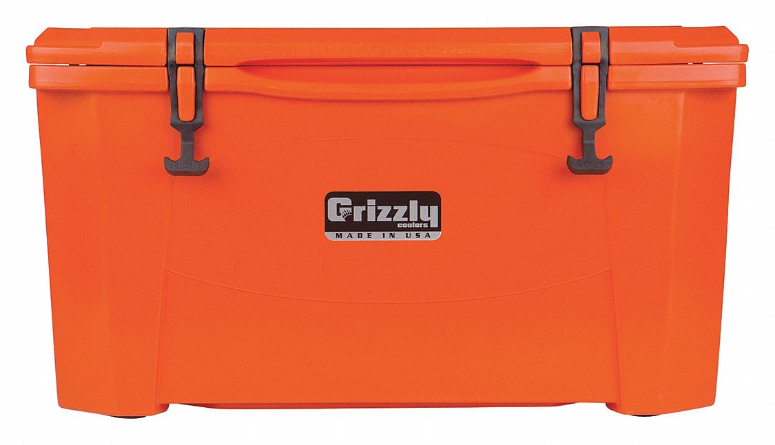 GRIZZLY COOLERS, 60 qt Cooler Capacity, 30 1/2 in Exterior Lg, Marine