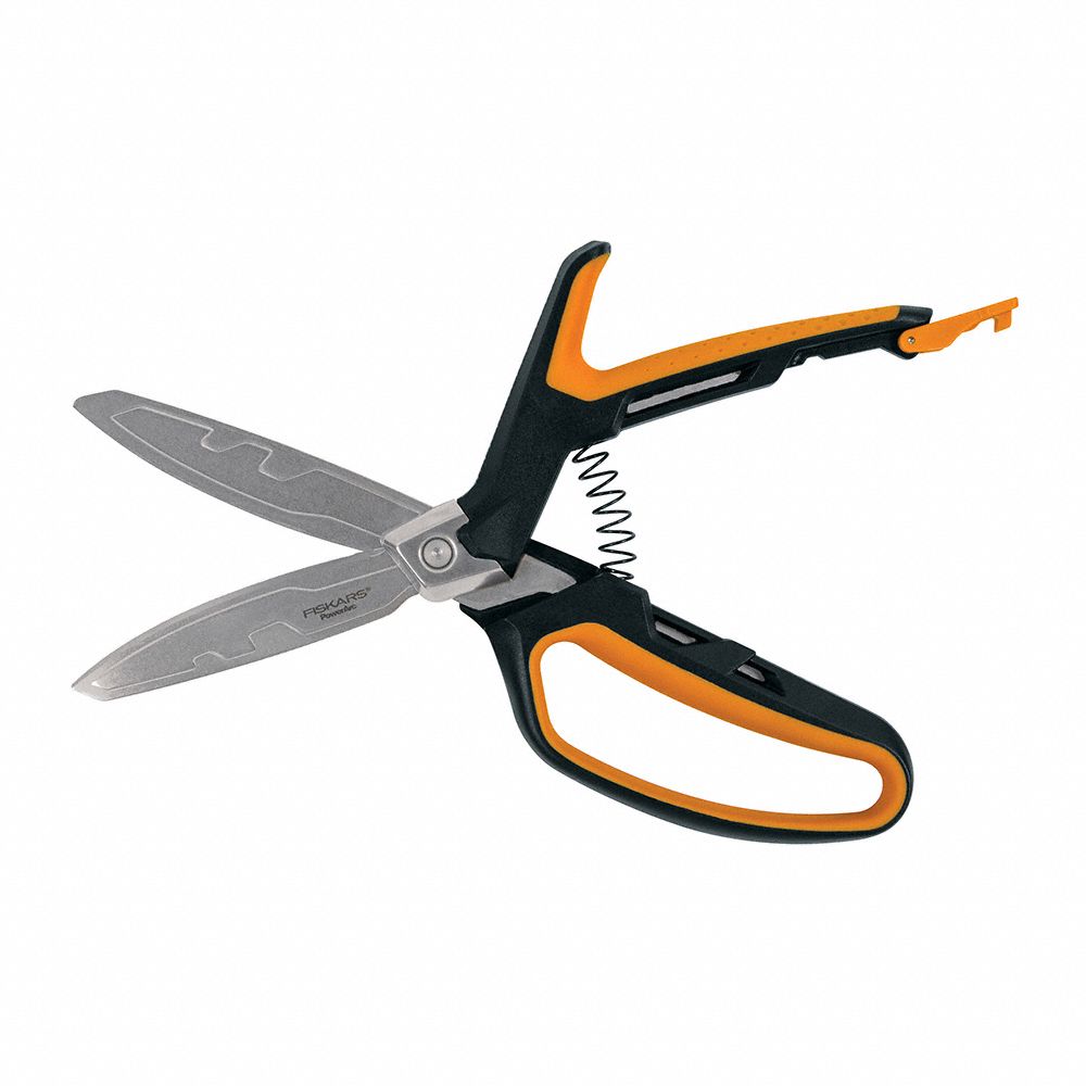 FISKARS Shears, 121/2" Overall Length 425X907101601002 Grainger