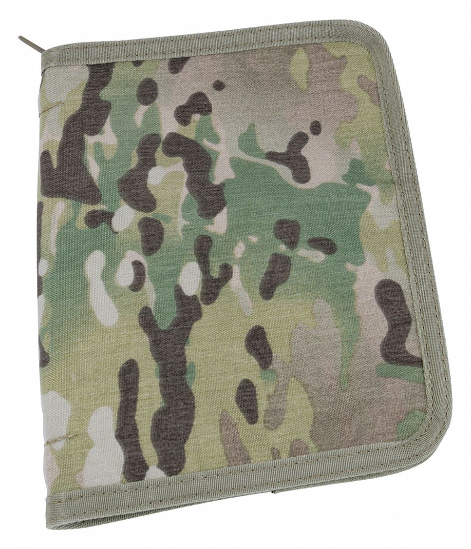 RITE IN THE RAIN Notebook Cover Cordura, Camouflage, 7 in x 9 in Sheet