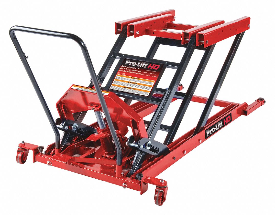 PROLIFT Motorcycle Jack, 2300 lb. Lift Range 426C15T2300 Grainger