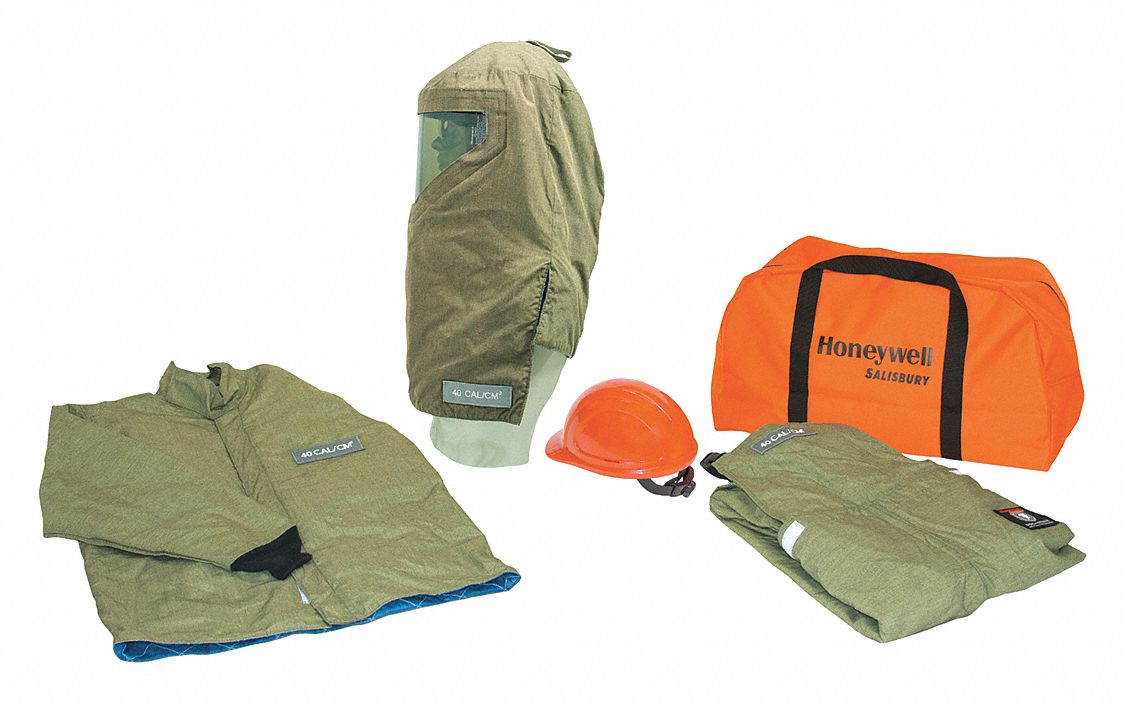 SALISBURY, 3XLarge, 40 cal/sq cm ATPV, Arc Flash Clothing Kit 426N27