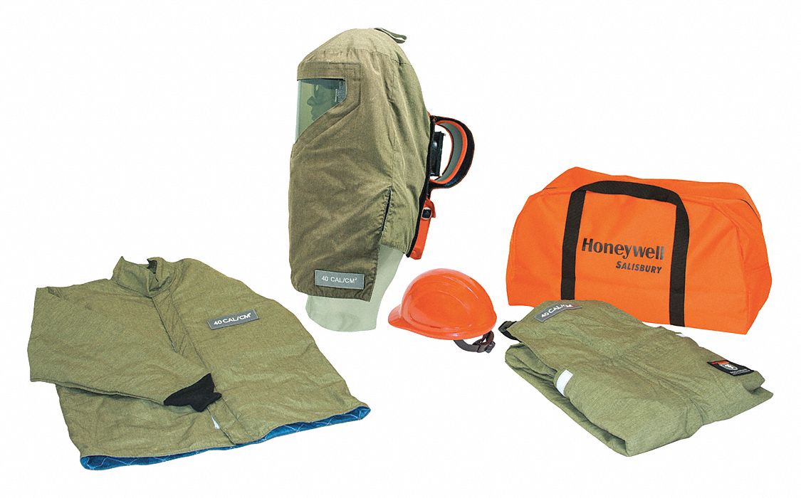 SALISBURY Arc Flash Clothing Kit 426N29SK40PLTSSPLC Grainger