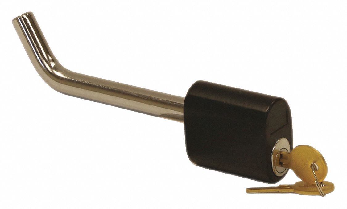 BUYERS PRODUCTS Hitch Pin Assembly, Chrome Plated, 5" L 426U18