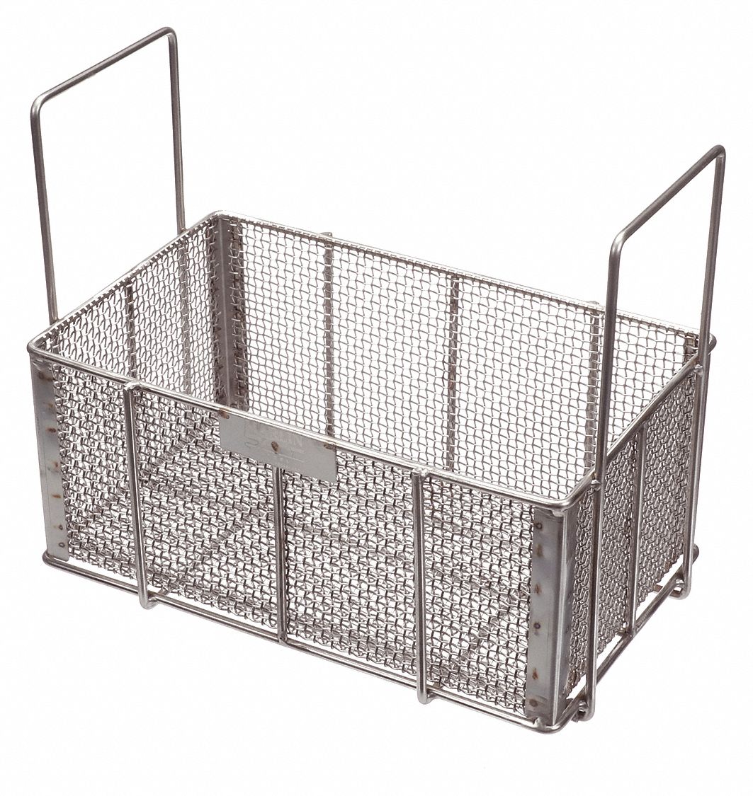 MARLIN STEEL WIRE PRODUCTS Parts Washing Basket, Rectangular, Basket