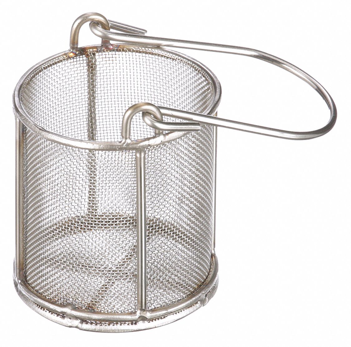 MARLIN STEEL WIRE PRODUCTS Parts Washing Basket, Round, Basket Height 2