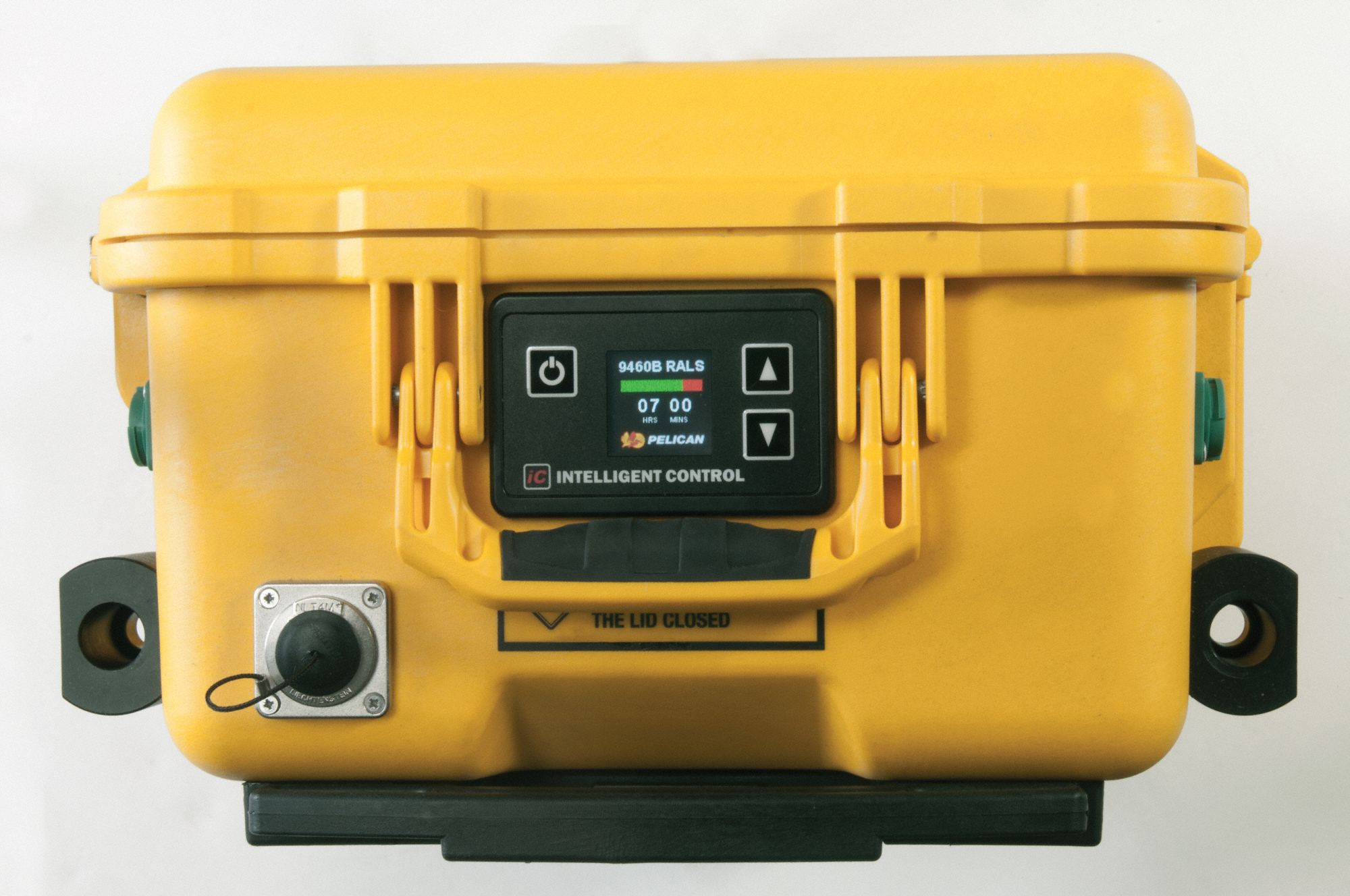 PELICAN Temporary Job Site Light, Floor Stand, Dual (AC/DC), Lumens