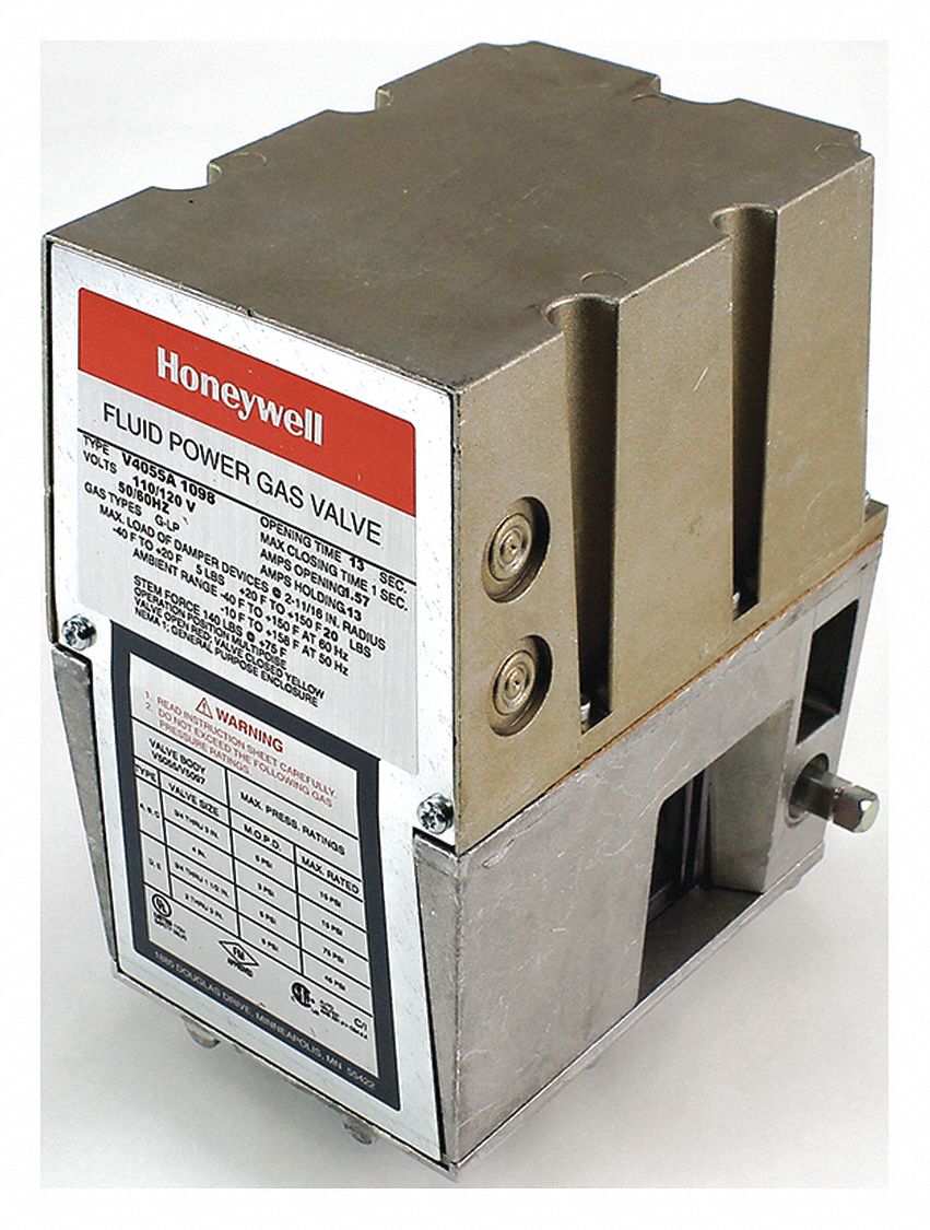 HONEYWELL Actuator, 13 sec. Open with Shaft 42FH19V4055A1098 Grainger