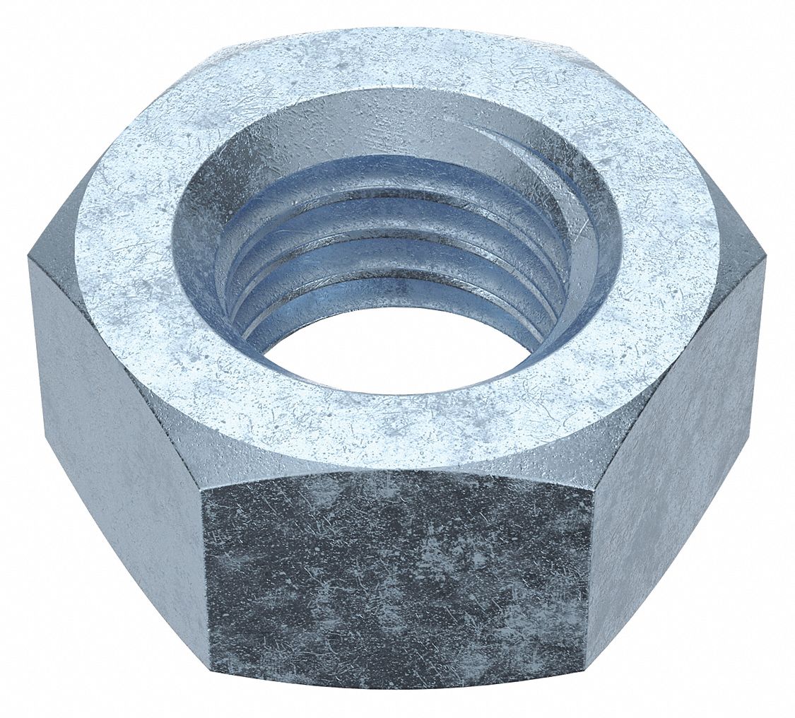 M7-1.00 Thread, 11 mm Hex Wd, Hex Nut - 42FR99|L01100.070.0001 - Grainger