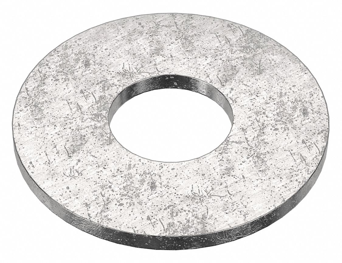 FABORY 5/8 inx1 3/4 in O.D., Flat Washer, Stainless Steel, 188, Plain