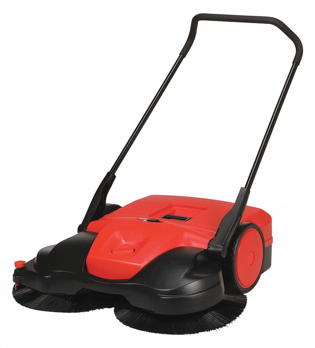BISSELL COMMERCIAL, BatteryOperated, Triple Brush, Walk Behind Sweeper