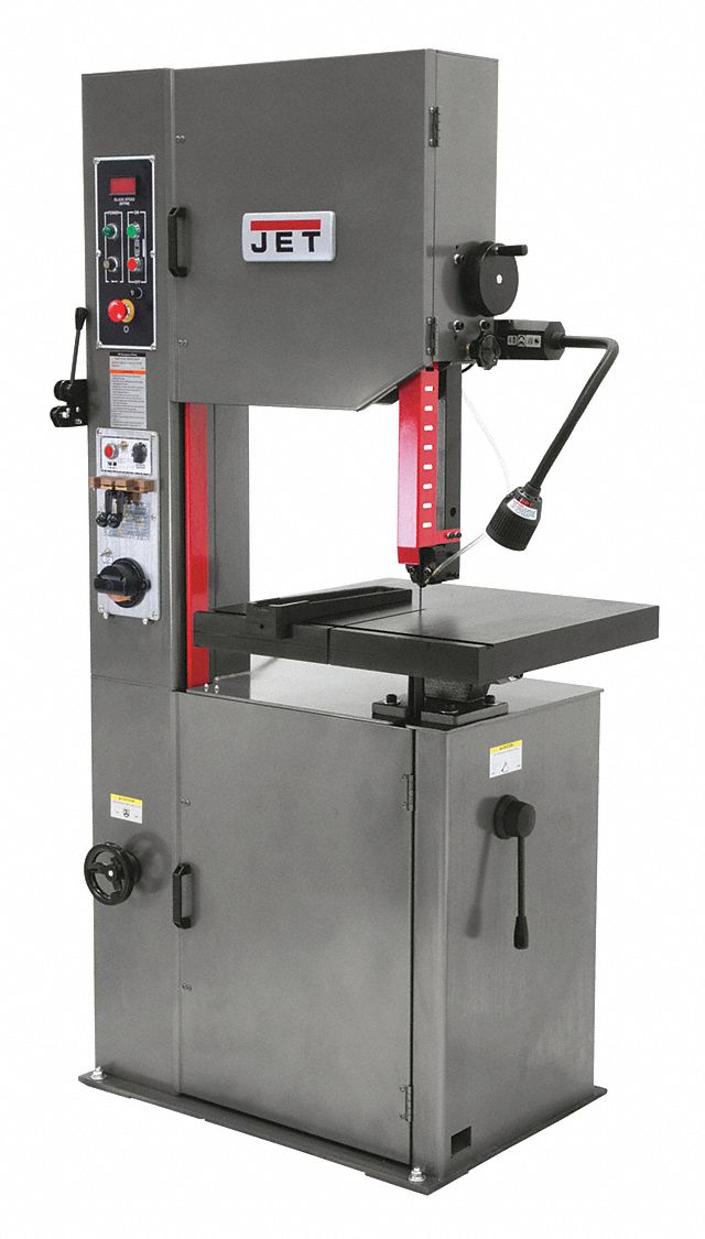JET, 15 1/2 in Throat Dp Vertical, 82 to 3,950, Band Saw 42W937