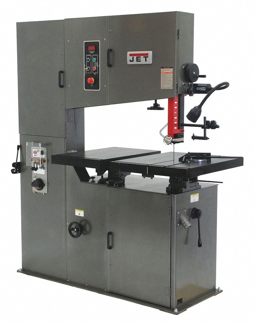 JET 3 HP Vertical Band Saw, Voltage 230/460, Max. Blade Length 1981/