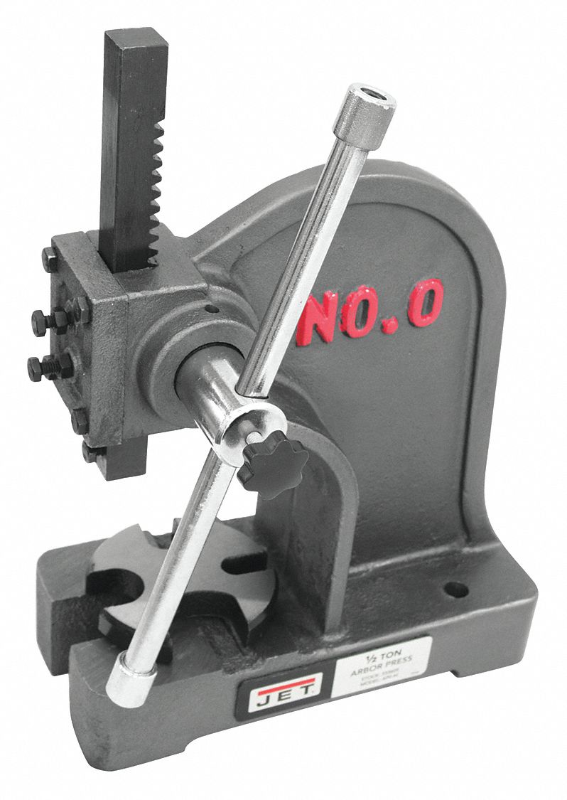 JET Arbor Press 1 ton Force in Tons, 8 in Swing (In.) 42W944333610