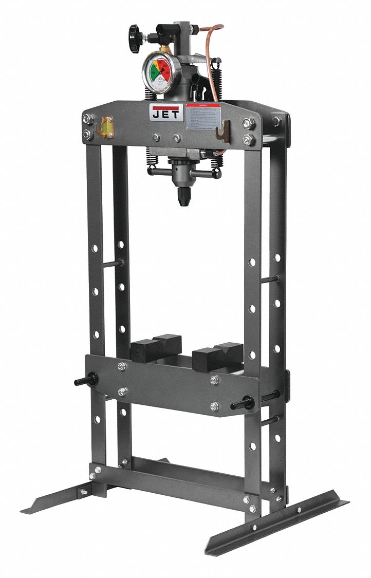 JET, Manual Pump, HFrame Frame, Hydraulic Press 42W950331406 Grainger