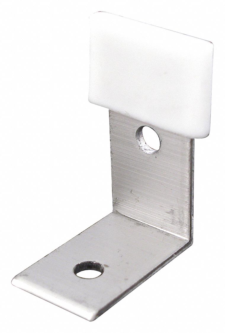 PRIMELINE, BiFold Door, Aluminum/Nylon, Closet Door Bottom Guide