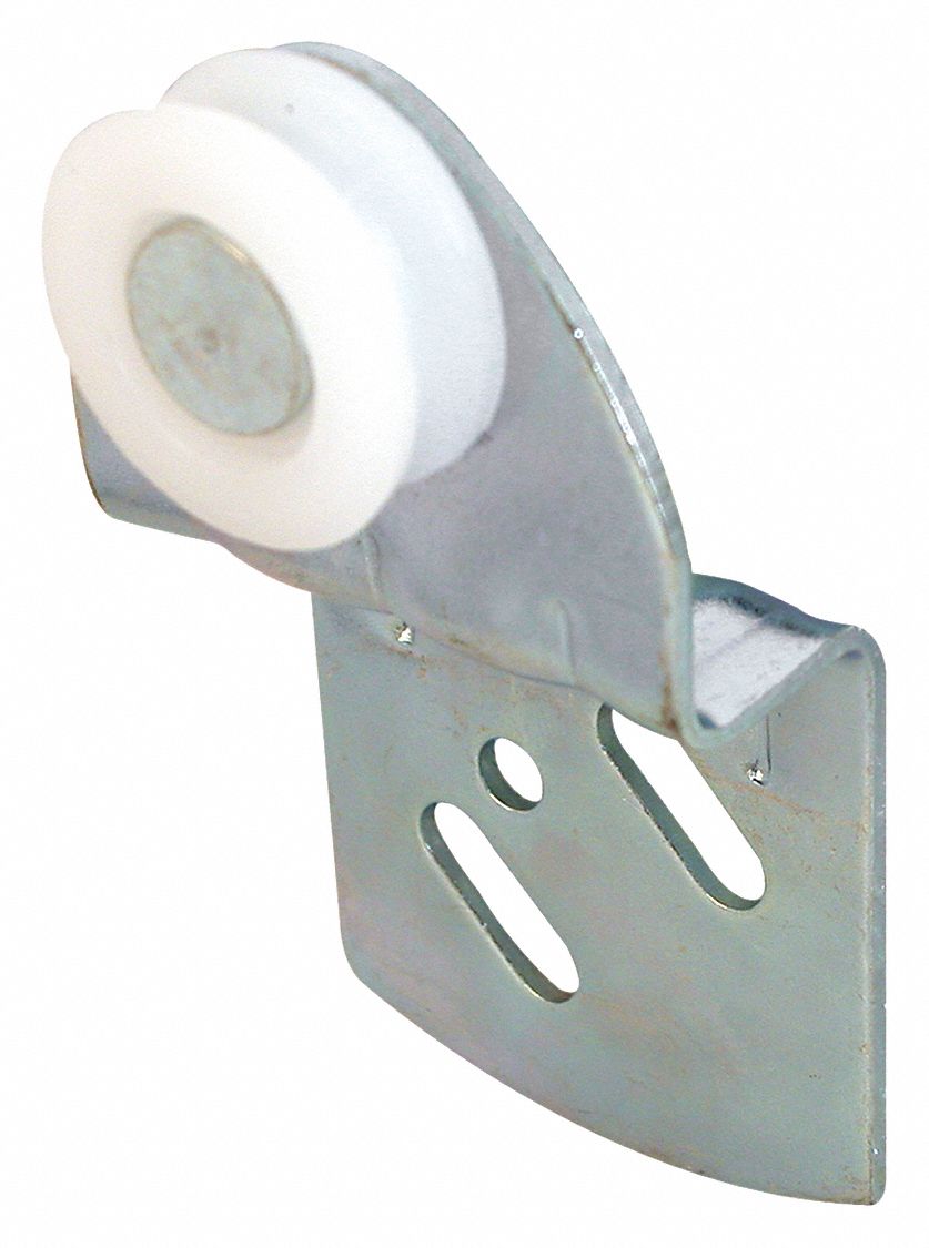 PRIMELINE Back Closet Door Roller, Sliding Door, Nylon, Unfinished, 3