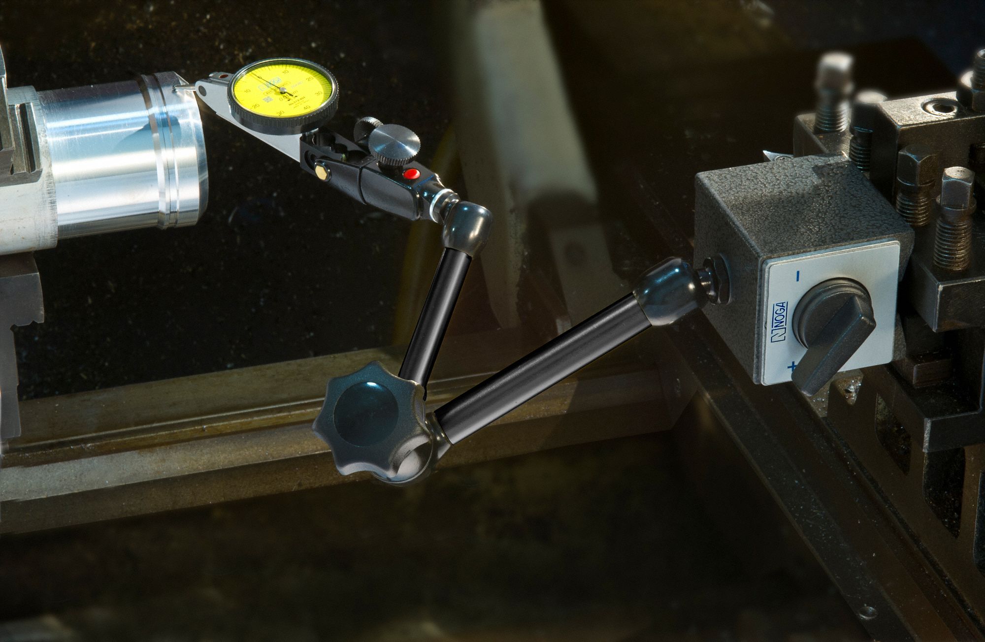 NOGA Indicator Holder Base, Articulating Arm