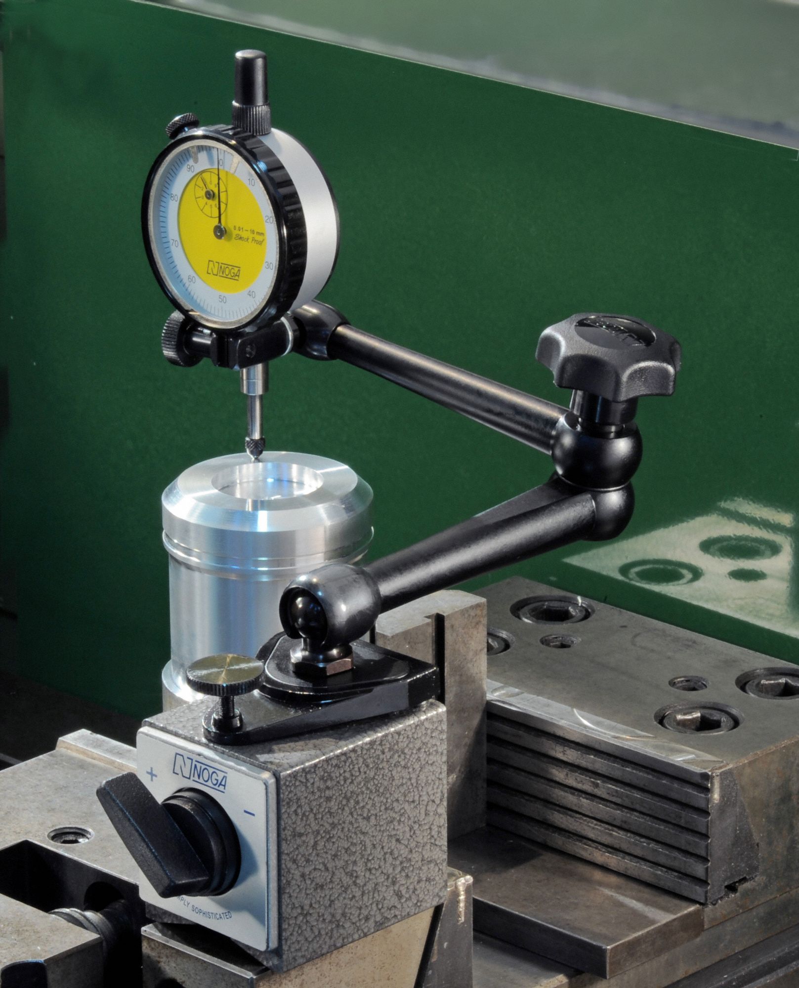 NOGA Indicator Holder Base, Articulating Arm