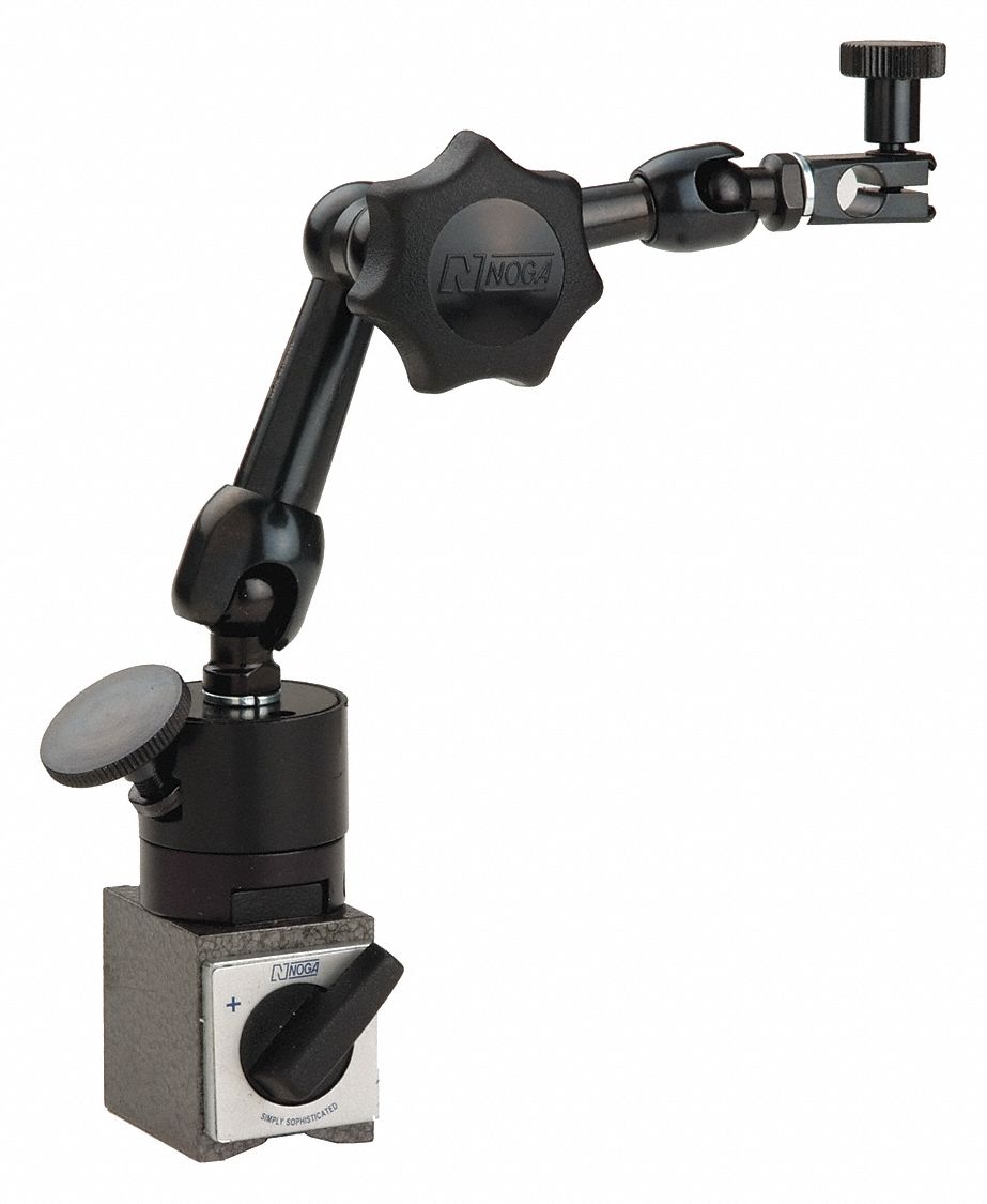 NOGA Magnetic Base, 70 Magnetic Pull (Lb.), 13-5/32 W x 19-5/32 L x 13