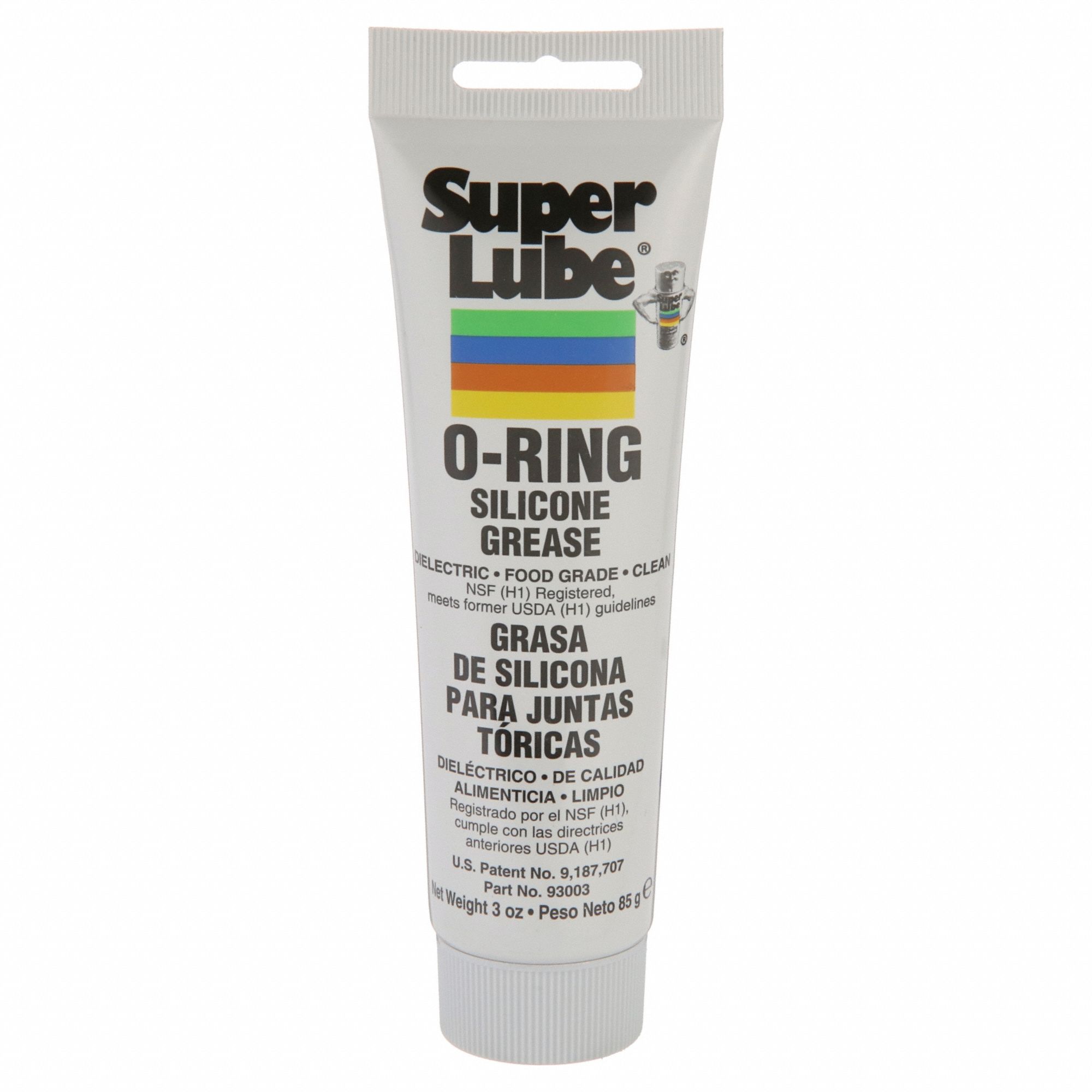 SUPER LUBE, ORing Silicone Grease, 3 oz Container Size, ORing