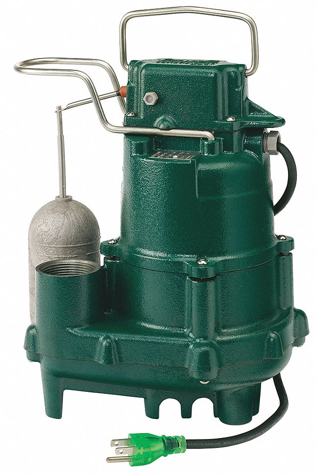 ZOELLER, 1/2, Vertical Float, Submersible Sump Pump 436R36950005