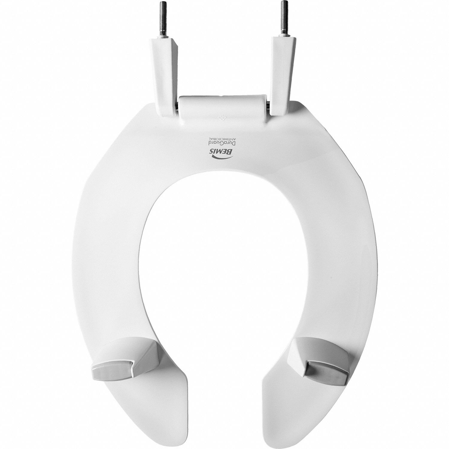 BEMIS Round, Lift Toilet Seat Type, Open Front Type, Includes Cover No
