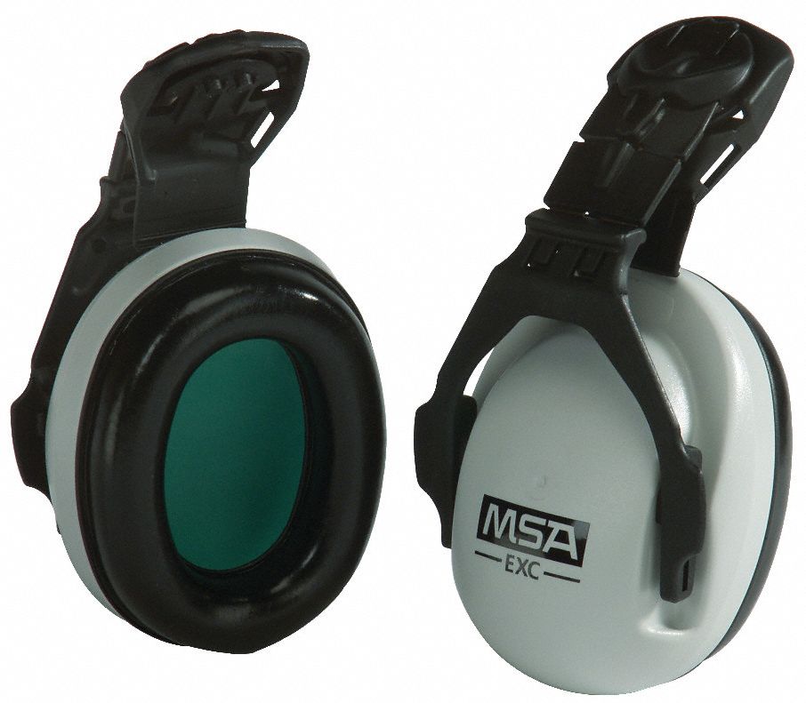 MSA, Hard HatMounted Earmuff, Passive, Ear Muffs 43FD1310061230