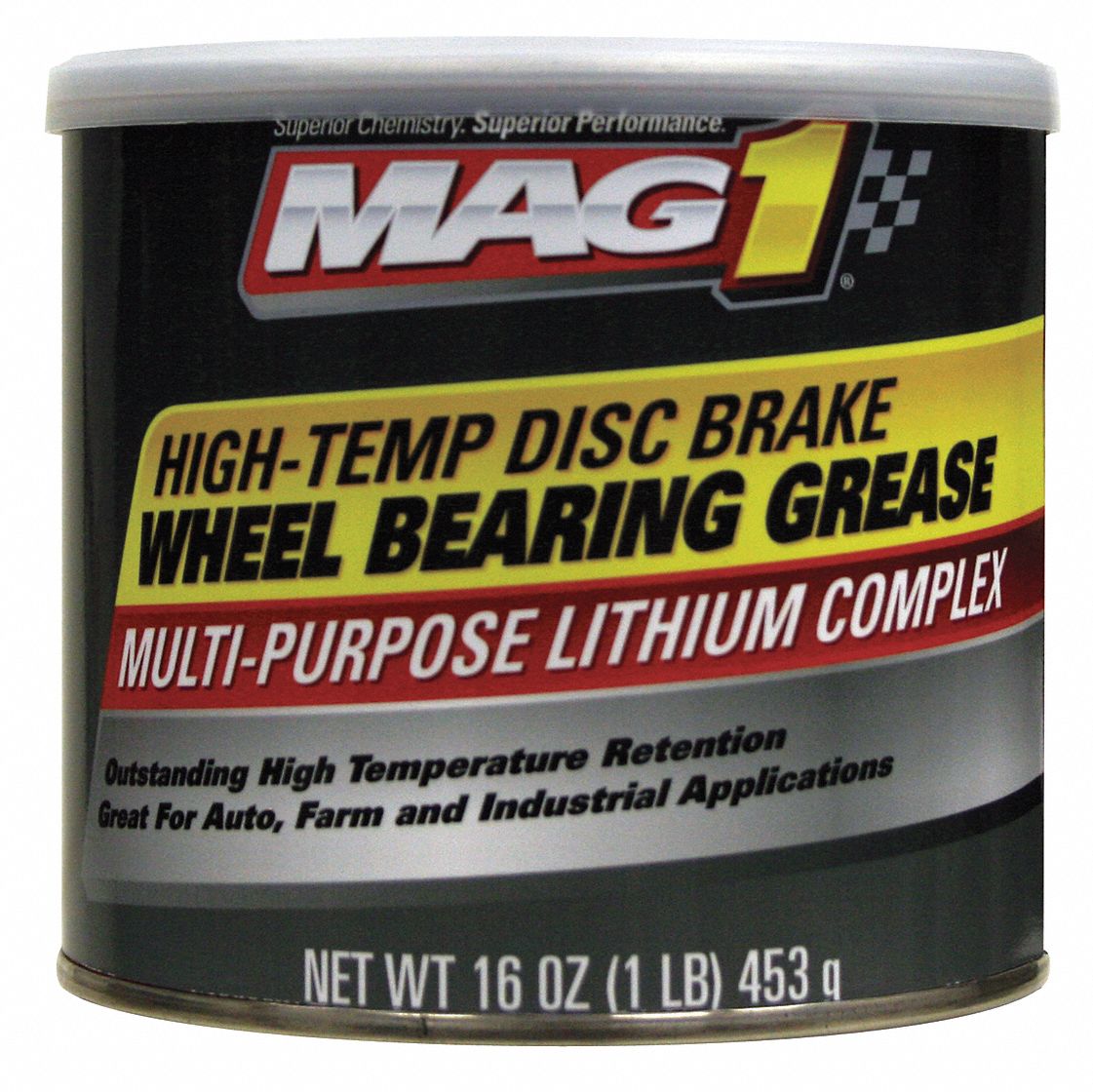 Red, 1 lb, Wheel Bearing Grease 43Y912MAG00720 Grainger