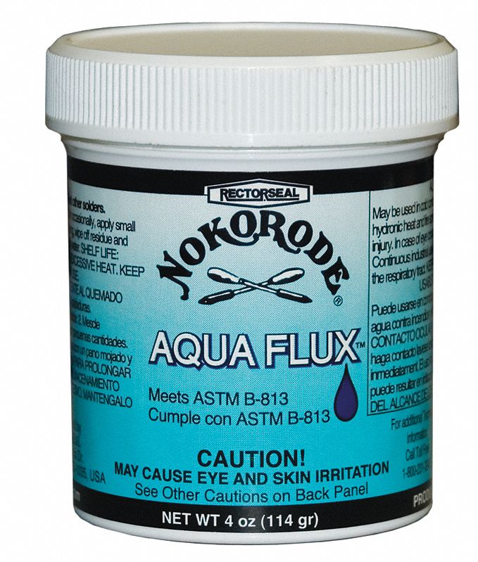 NOKORODE Soldering Flux, Water Soluble, 4 oz. 442Y4874047 Grainger