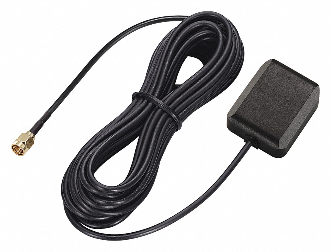 GPS Antenna, 4" H, 1" W 443K88UX241 Grainger