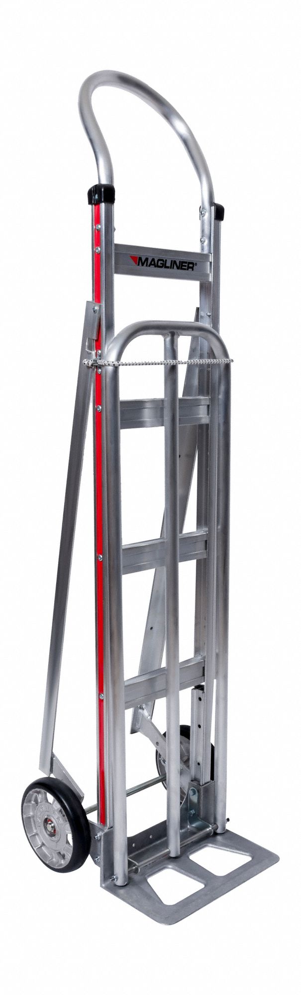 MAGLINER Hand Truck 500 lb Load Capacity, 14 in x 7 1/2 in, 61 1/2 in