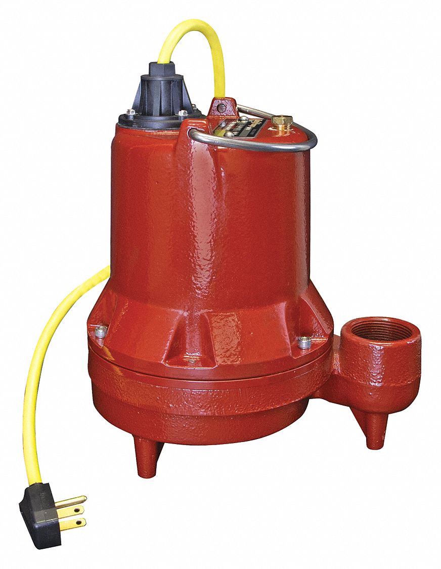 LIBERTY PUMPS, 4/10, No Switch Included, HighTemperature Submersible