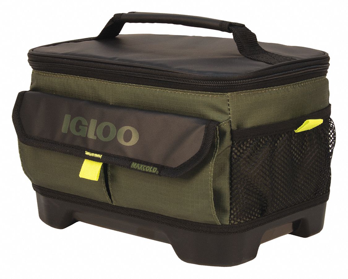 IGLOO, 8 in Exterior Ht, 11 in Exterior Lg, Beverage Cooler 444A4363033 Grainger