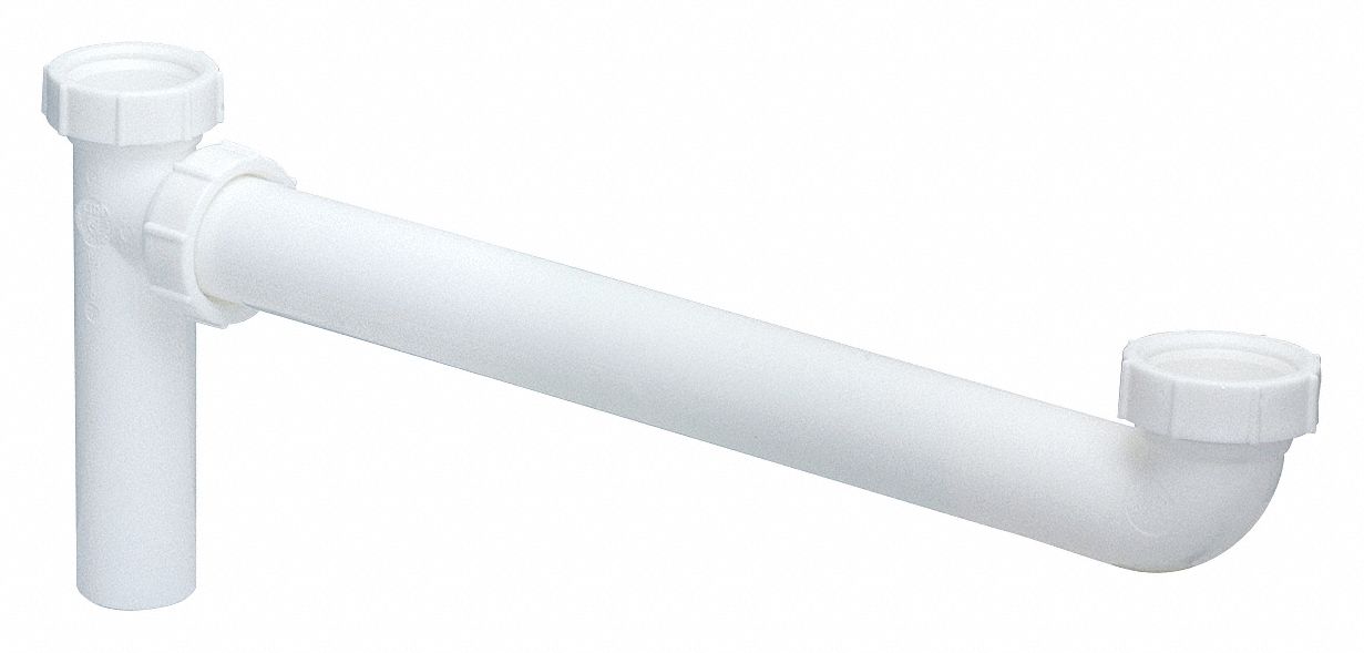 GRAINGER APPROVED End Outlet Waste Tee, For Use With Wall Drain