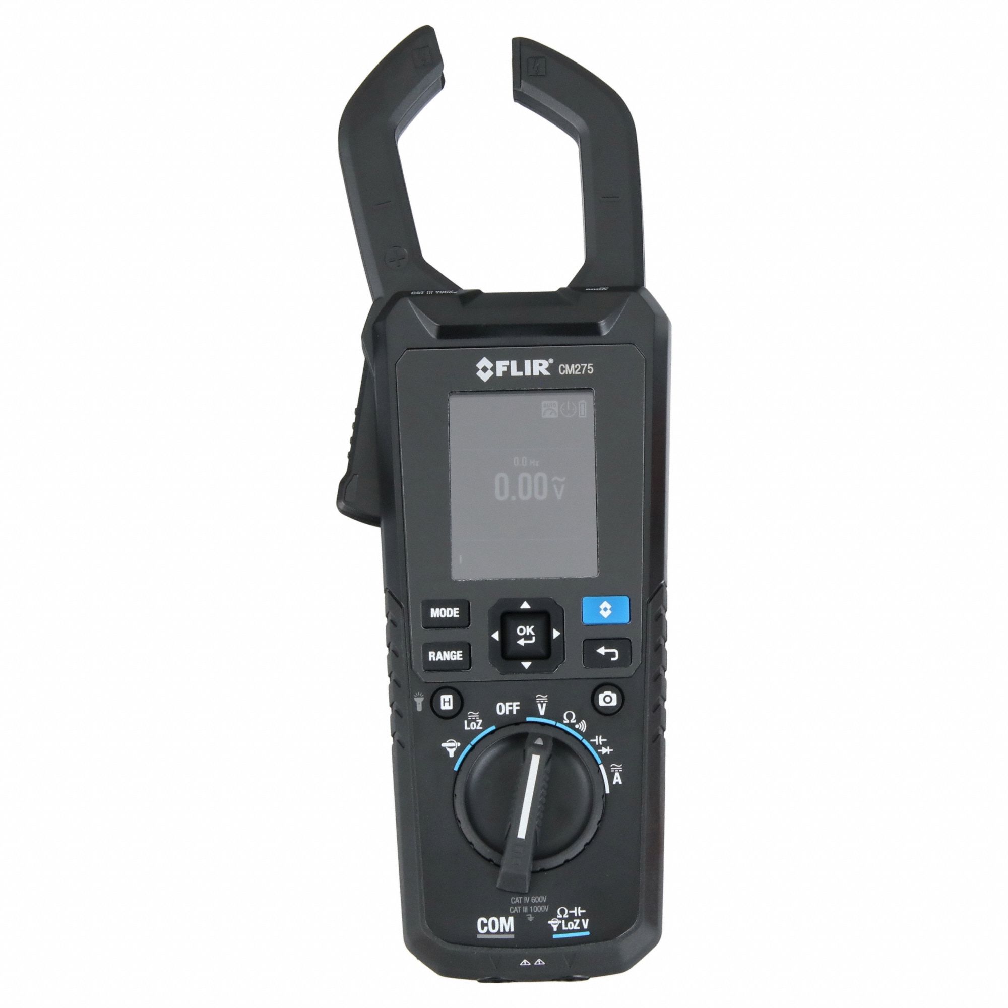 FLIR, Clamp-Jaw Jaw, CAT IV 600V, Digital Clamp Meter - 444M26|CM275