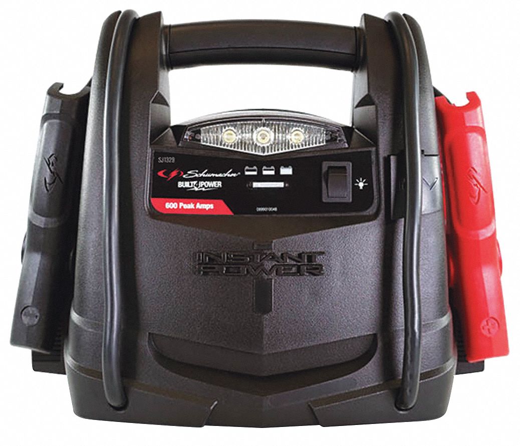 SCHUMACHER ELECTRIC, Boosting, For 12 V DC Battery Volt, Battery Jump