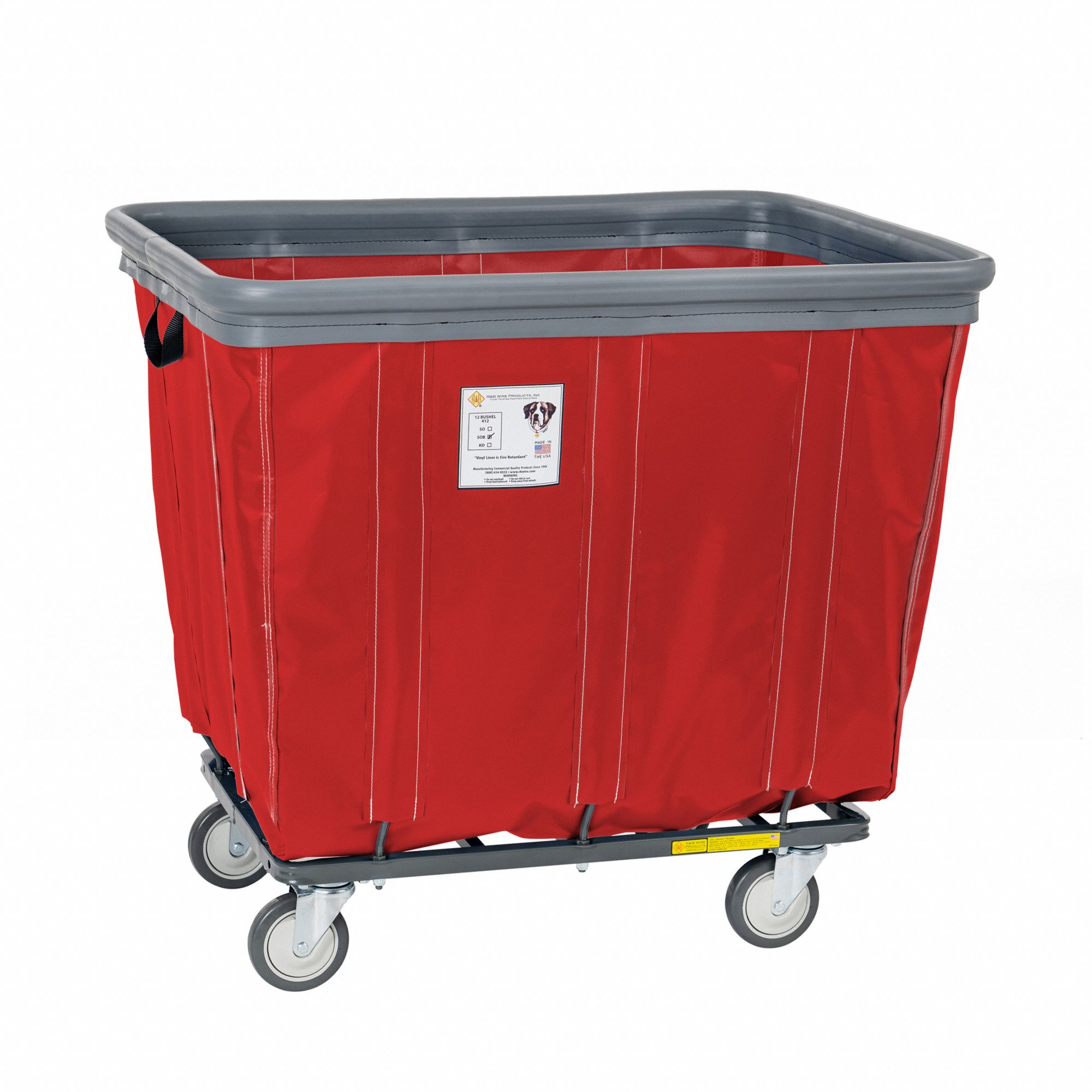 R&B WIRE PRODUCTS INC. Permanent Vinyl Liner Basket Truck 25 cu ft